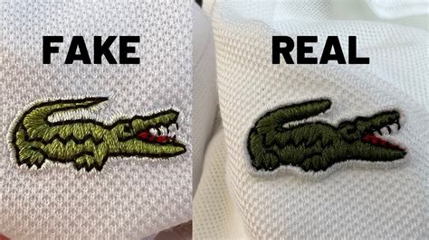 real vs fake lacoste bag|counterfeit lacoste shirts.